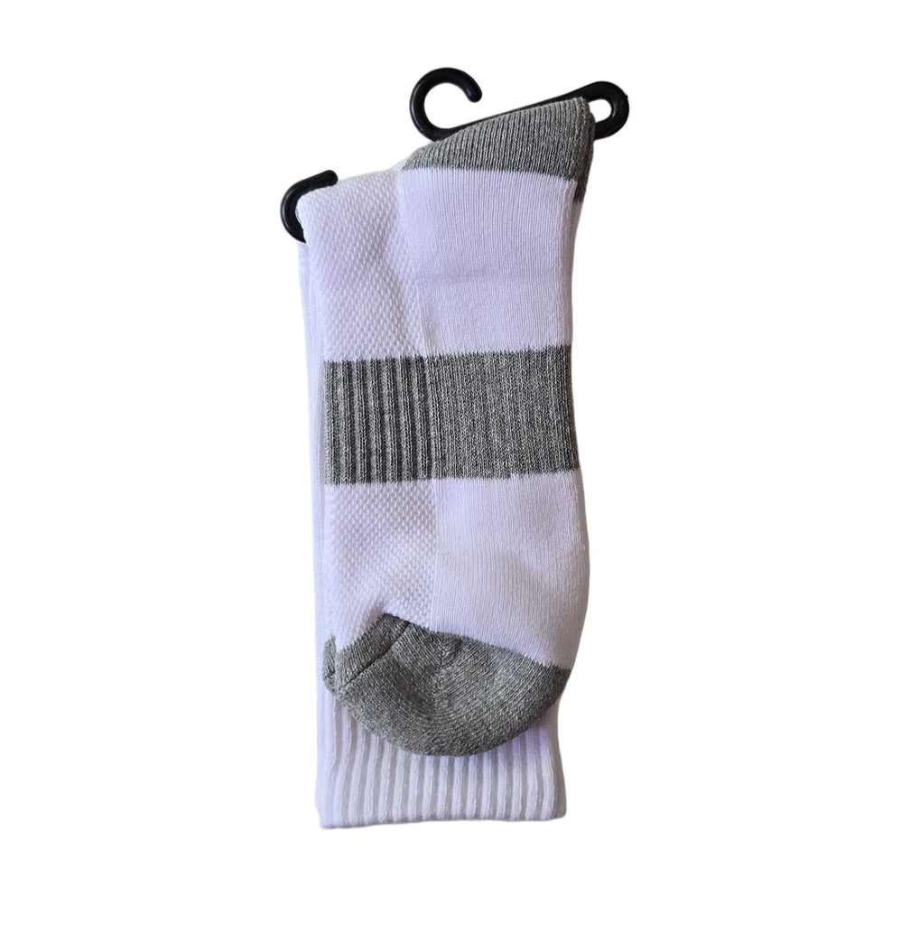 HUF Socks CoolMax Original Logo Crew Sock White