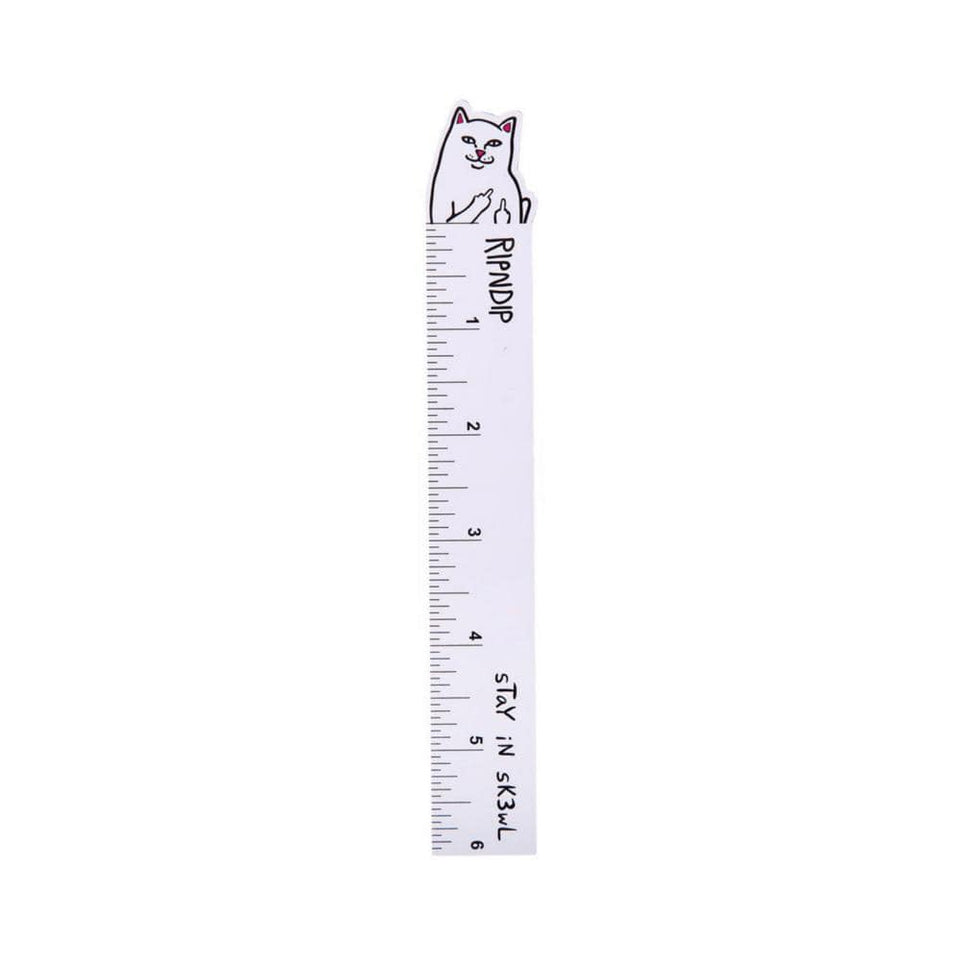 Ripndip Nerm Ruler White - 50-50 Skate Shop