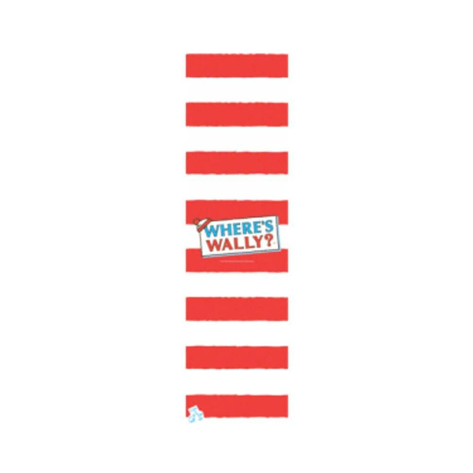 Fruity Skateboard Grip Tape 9" x 33" Where's Wally Stripes Single Sheet - 50-50 Skate Shop