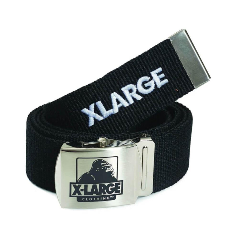 XLarge 91 Web Belt Black - 50-50 Skate Shop