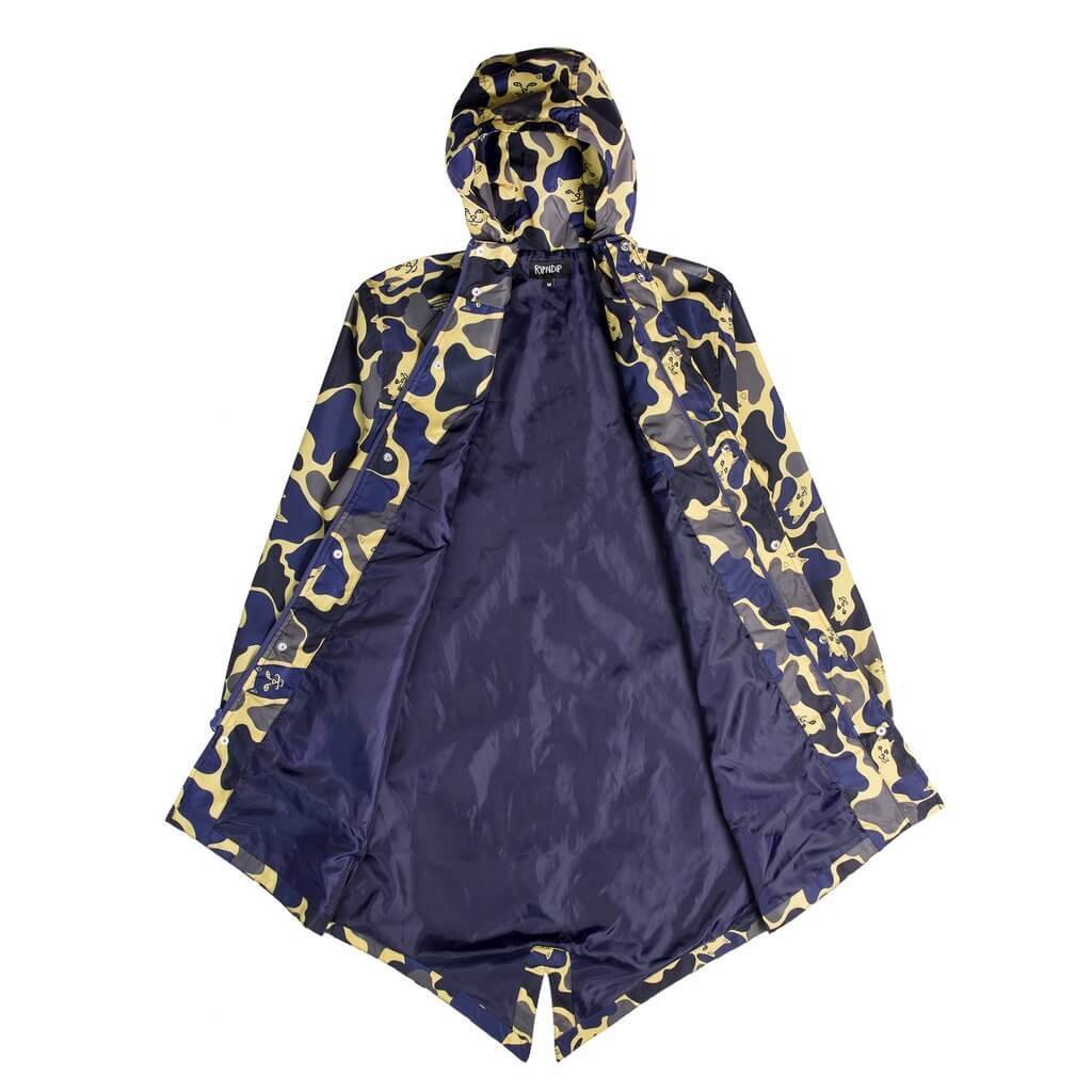 Ripndip Nerm Camo Fishtail Parka Jacket Tropic Camo - 50-50 Skate Shop
