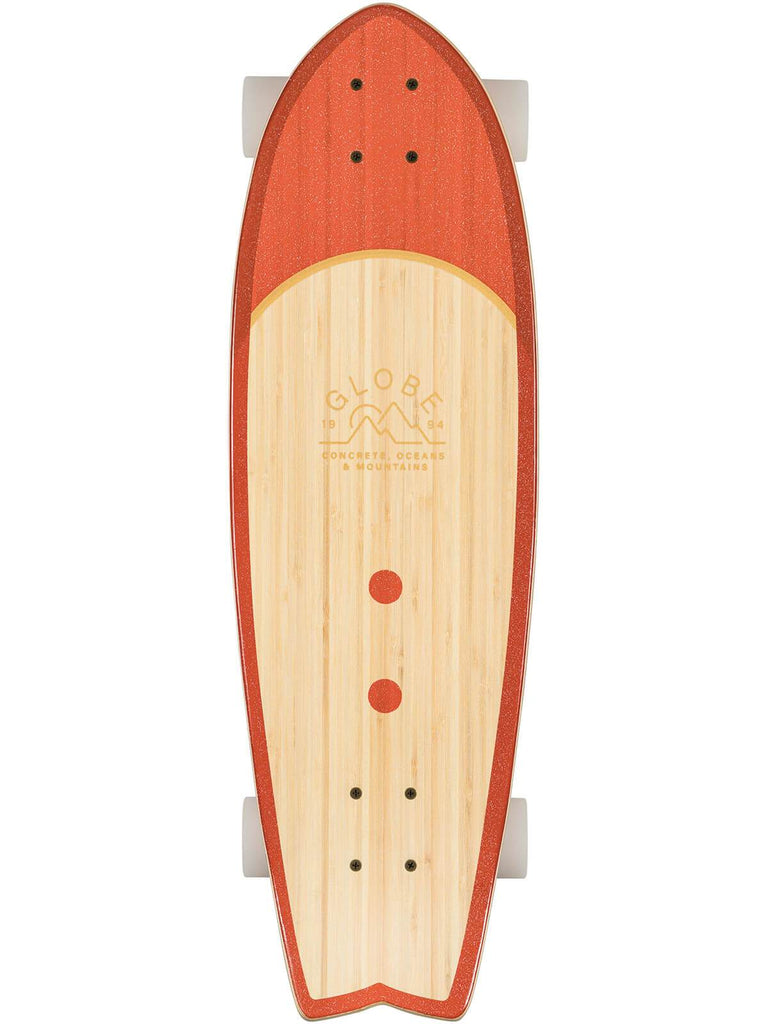 Globe Skateboard Cruiser Complete Sun City 30" Bamboo Cinnamon - 50-50 Skate Shop