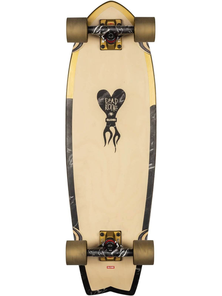 Globe x Dead Kooks Skateboard Complete Sun City 30" DK Gold Marble - 50-50 Skate Shop