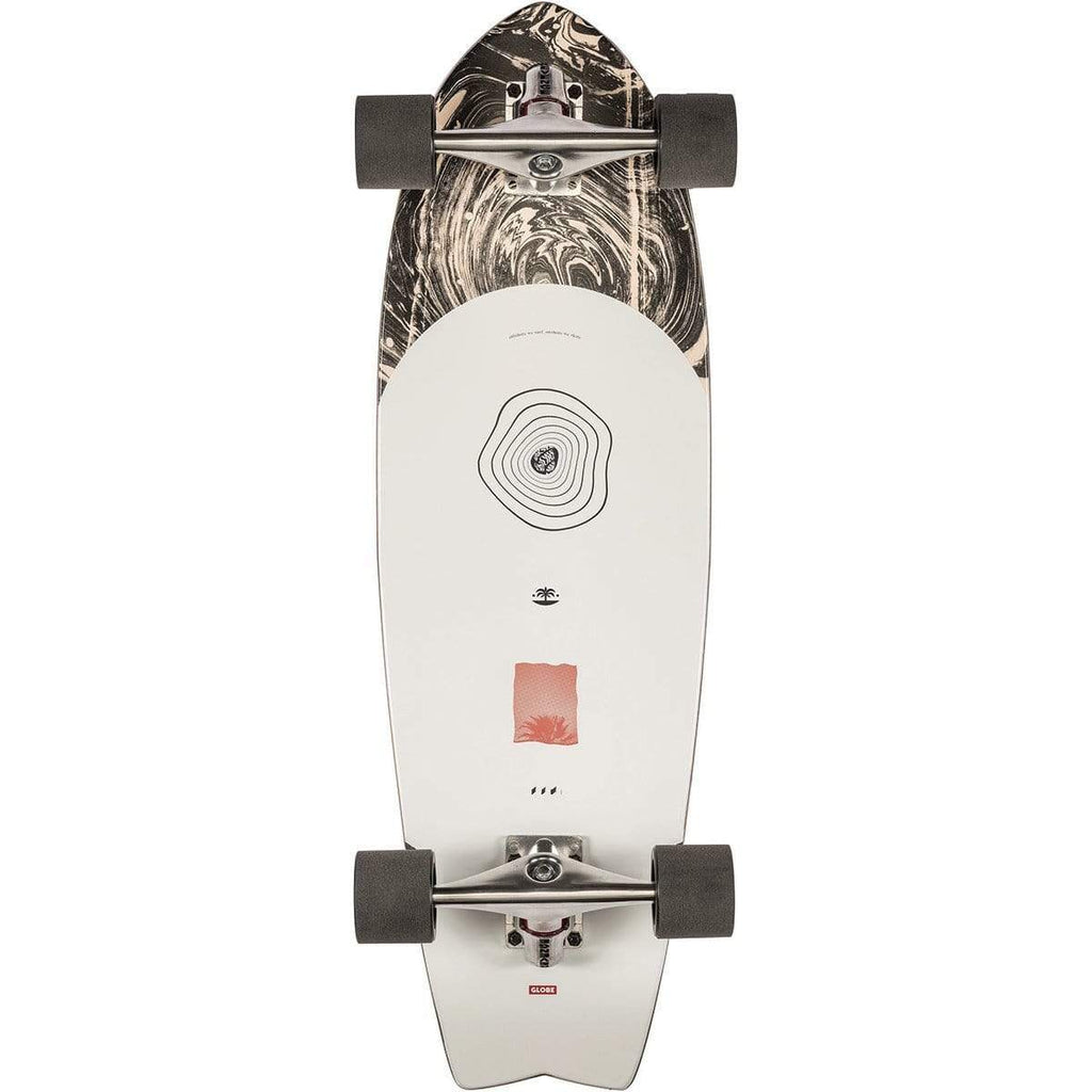 Globe Skateboard Cruiser Complete Sun City 30" On Shore Blackball - 50-50 Skate Shop