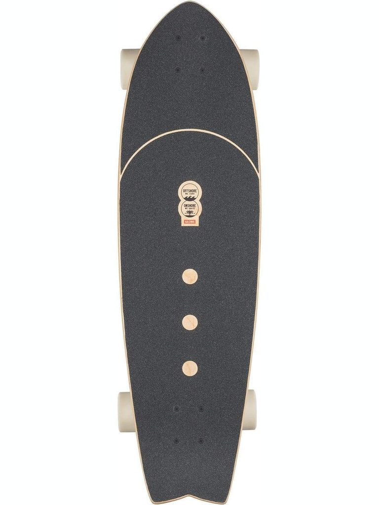 Globe Skateboard Cruiser Complete Chromantic 33" x 9.5" Onshore Lay Day - 50-50 Skate Shop