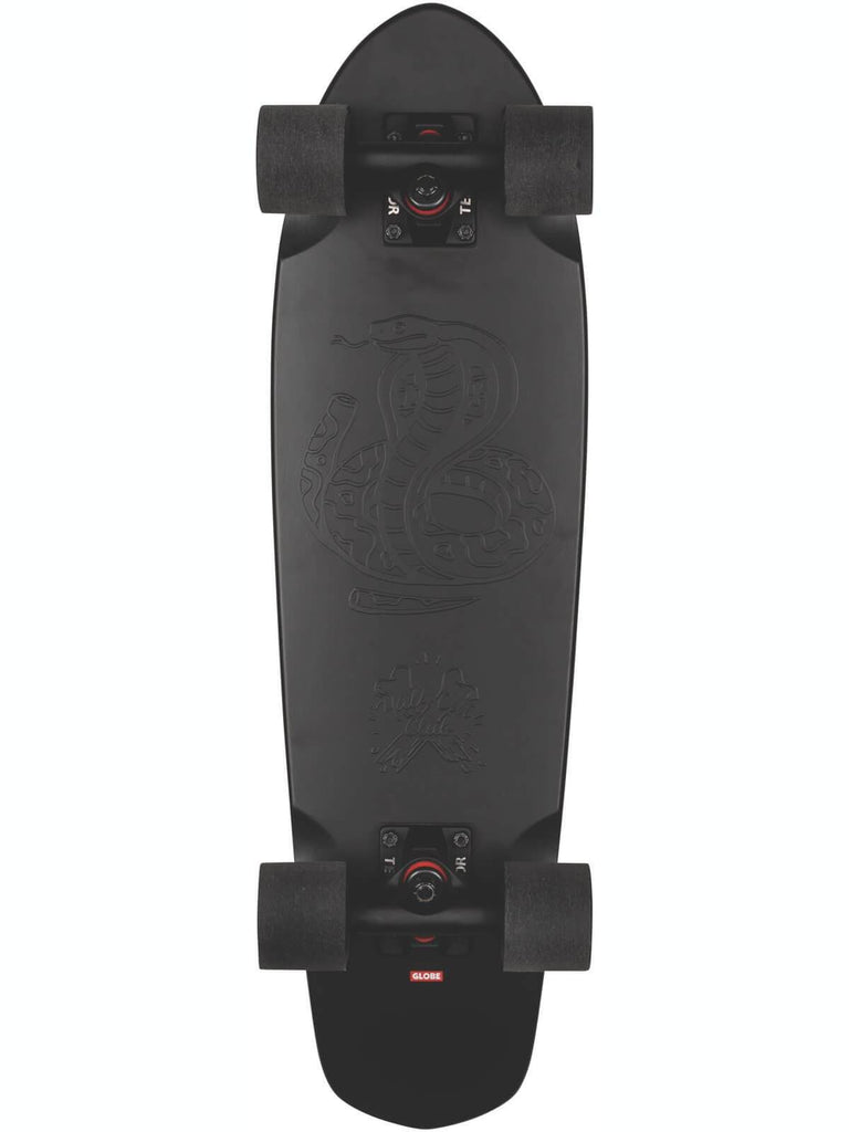 Globe Skateboard Complete Blazer 26" Black The F Out - 50-50 Skate Shop