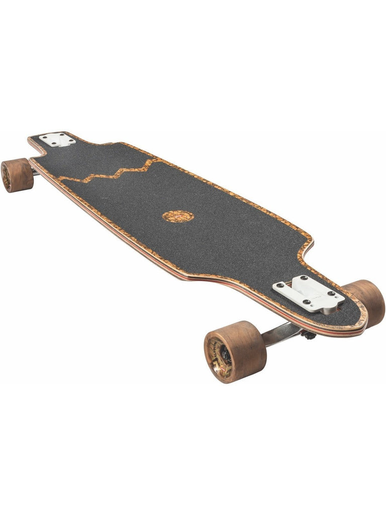 Globe Skateboard Longboard Complete Spearpoint 40" Cork Zagged - 50-50 Skate Shop