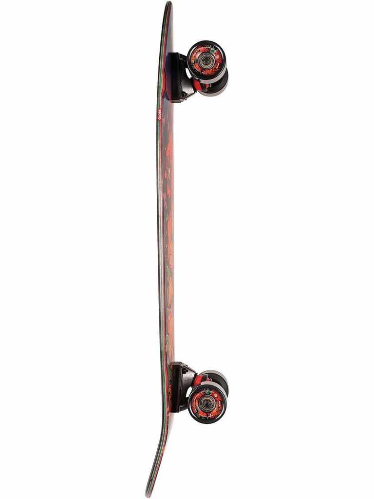 Globe Skateboard Cruiser Complete Big Blazer 32" Red Toadstool - 50-50 Skate Shop