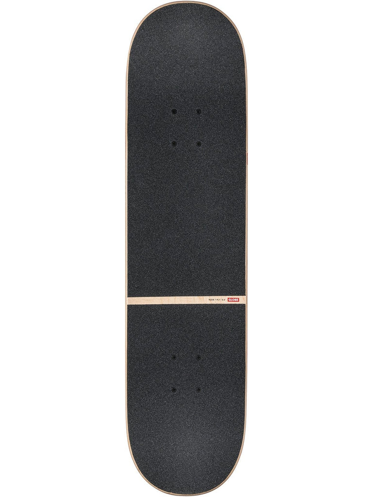 Globe Skateboard Complete G3 Bar 8.0" x 31.63" Impact Black Dye 14" WB - 50-50 Skate Shop