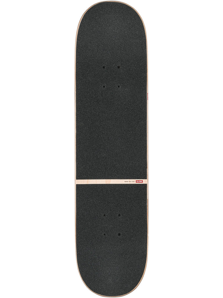 Globe Skateboard Complete G2 Parallel 8.0" x 31.63" Off White Foil Horizon 14" WB - 50-50 Skate Shop