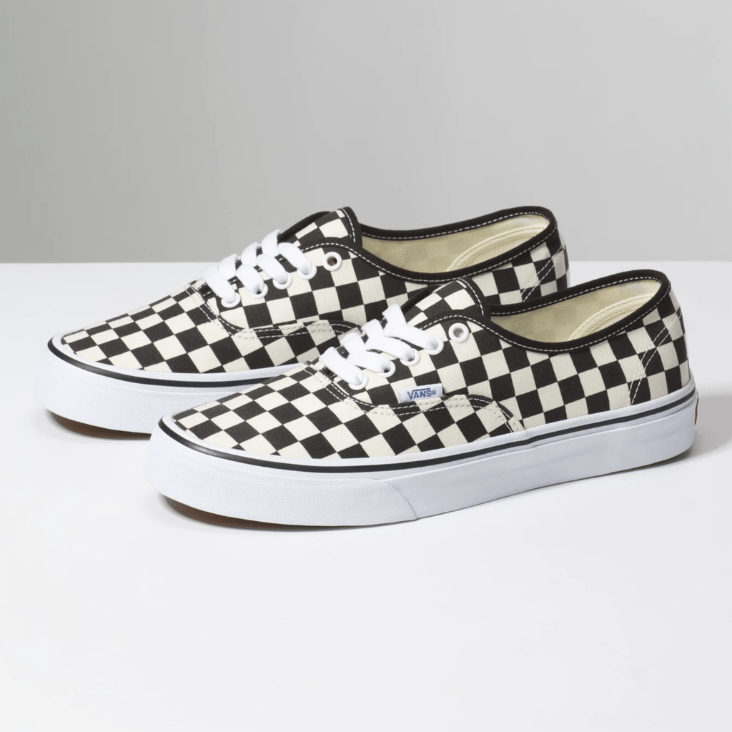 Vans Authentic (Golden Coast) Black White Checker - 50-50 Skate Shop
