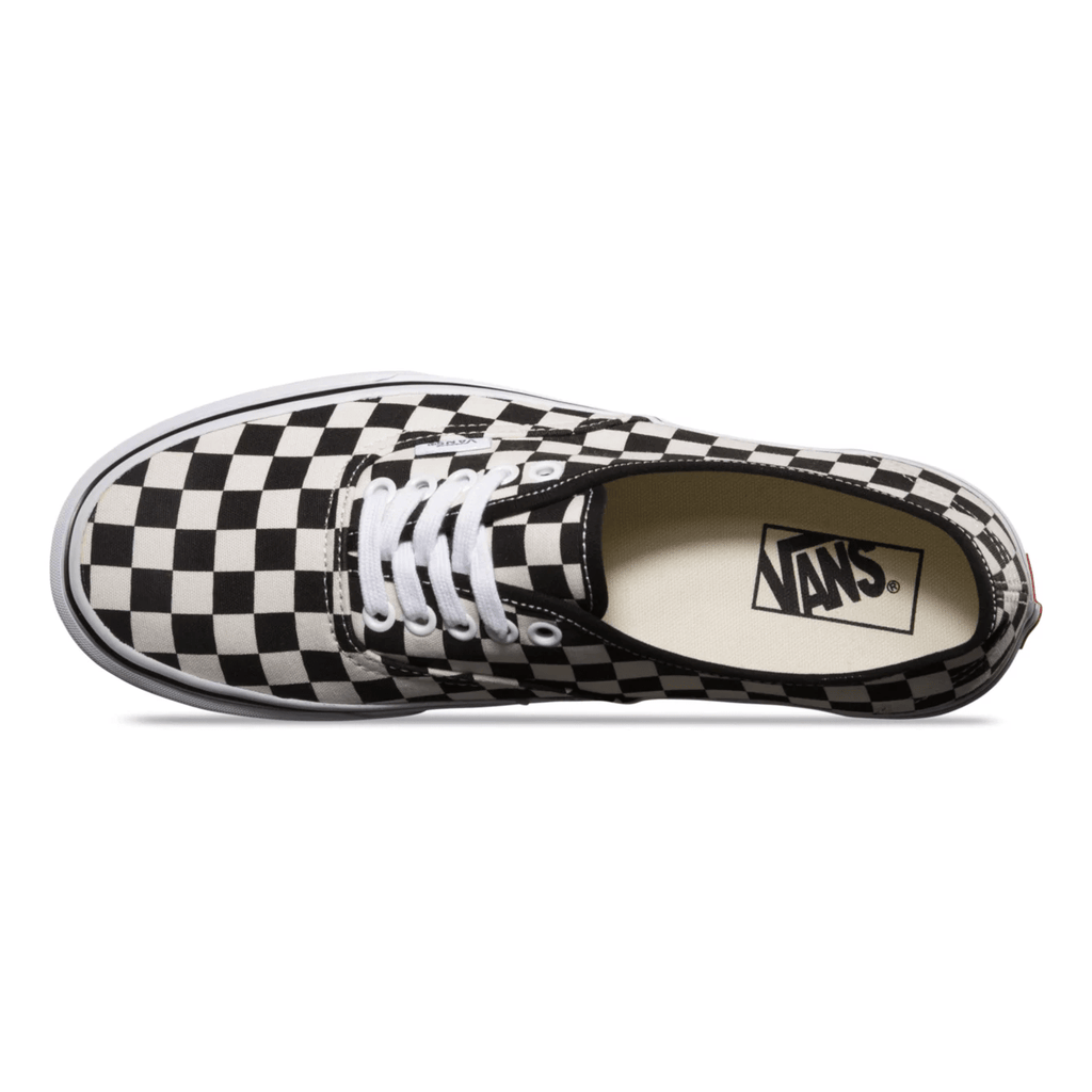 Vans Authentic (Golden Coast) Black White Checker - 50-50 Skate Shop