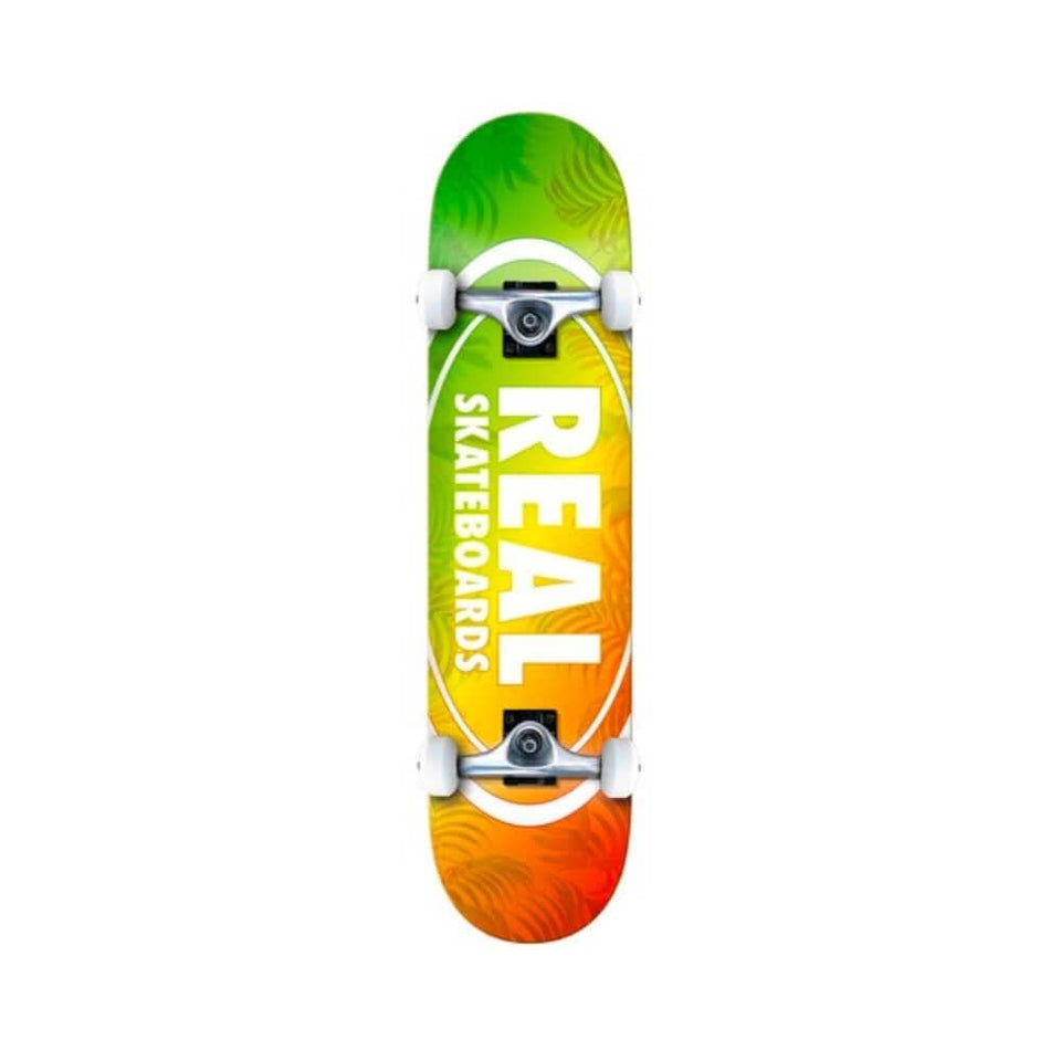 Real Skateboard Complete Island Oval 7.75" x 31.5" 14.25" WB - 50-50 Skate Shop