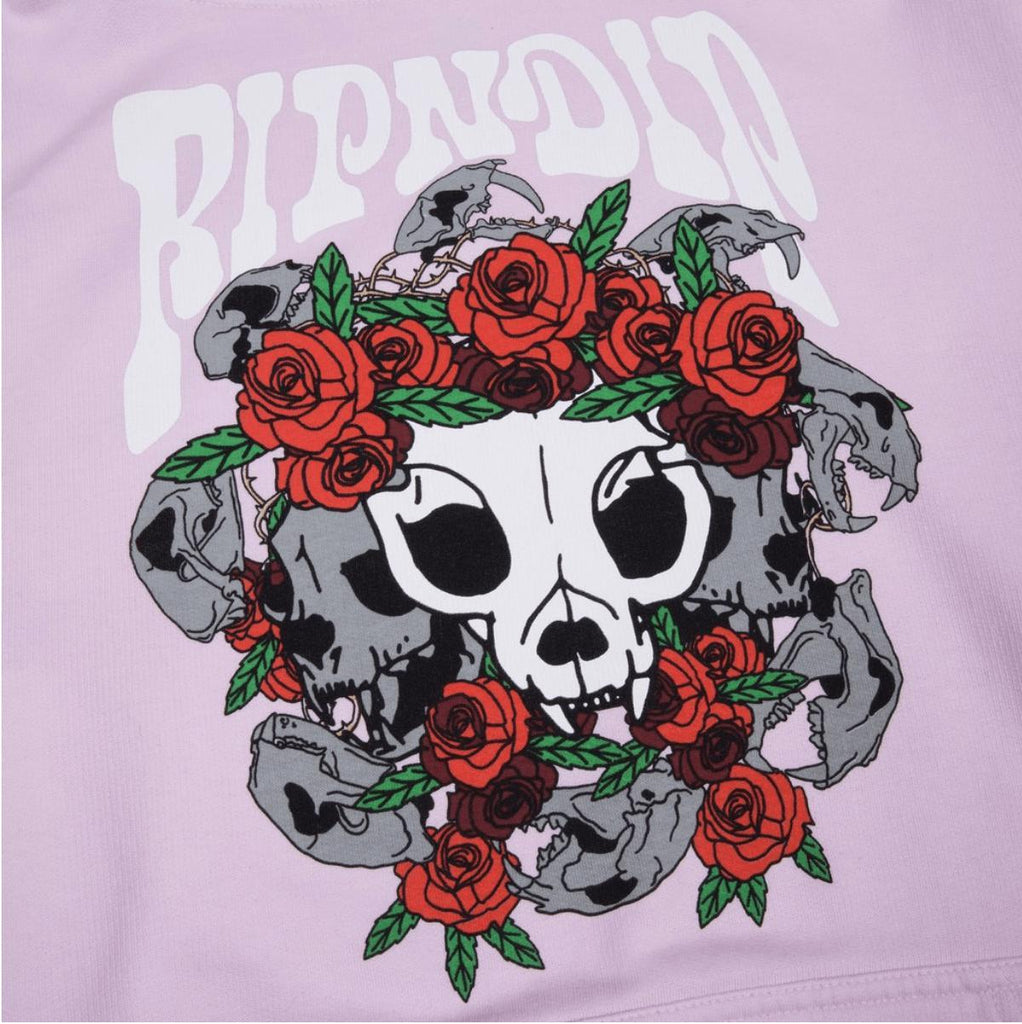Ripndip Grateful Nermal Pullover Sweater Lavender - 50-50 Skate Shop