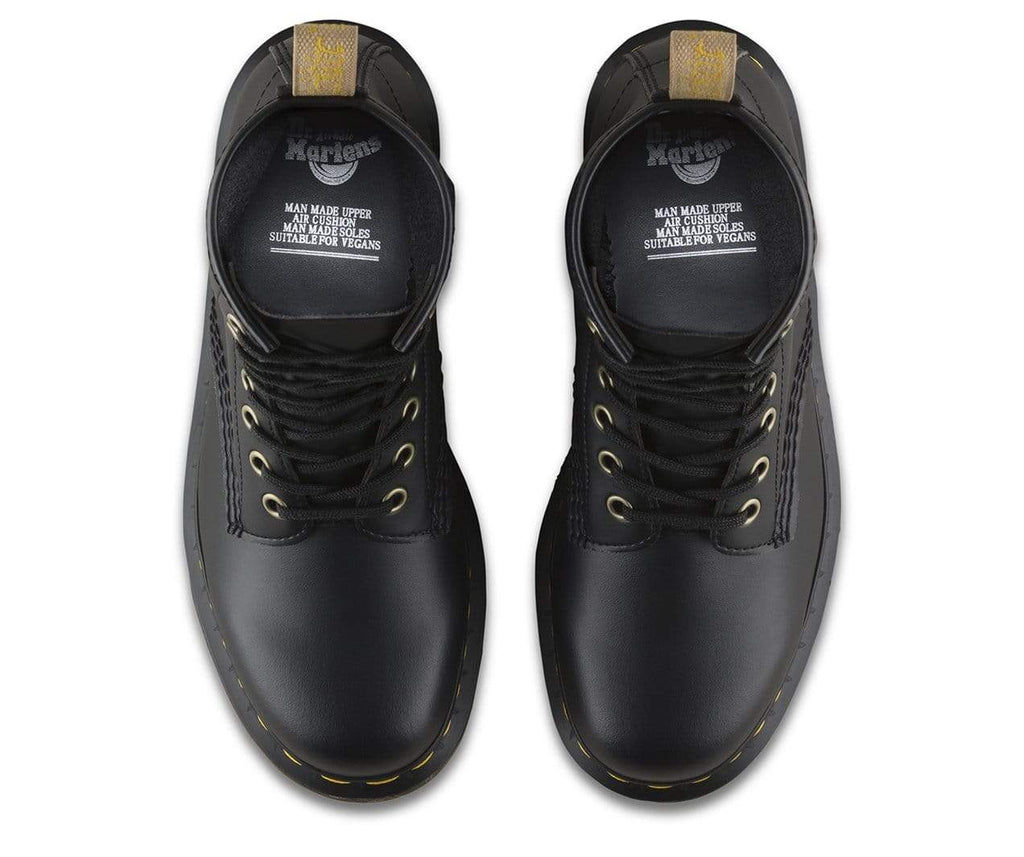 Dr Martens 1460 Vegan 8 Eye Boot Black Felix Rub Off - 50-50 Skate Shop