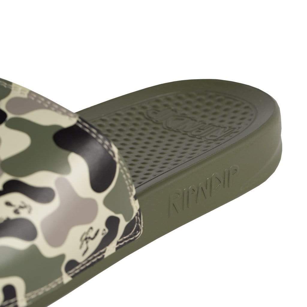 Ripndip Lord Nermal Slides Army Camo - 50-50 Skate Shop