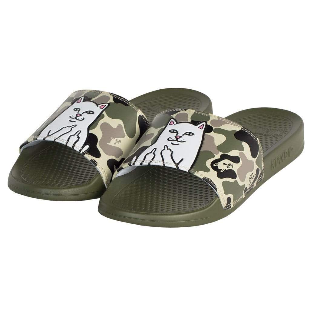 Ripndip Lord Nermal Slides Army Camo - 50-50 Skate Shop