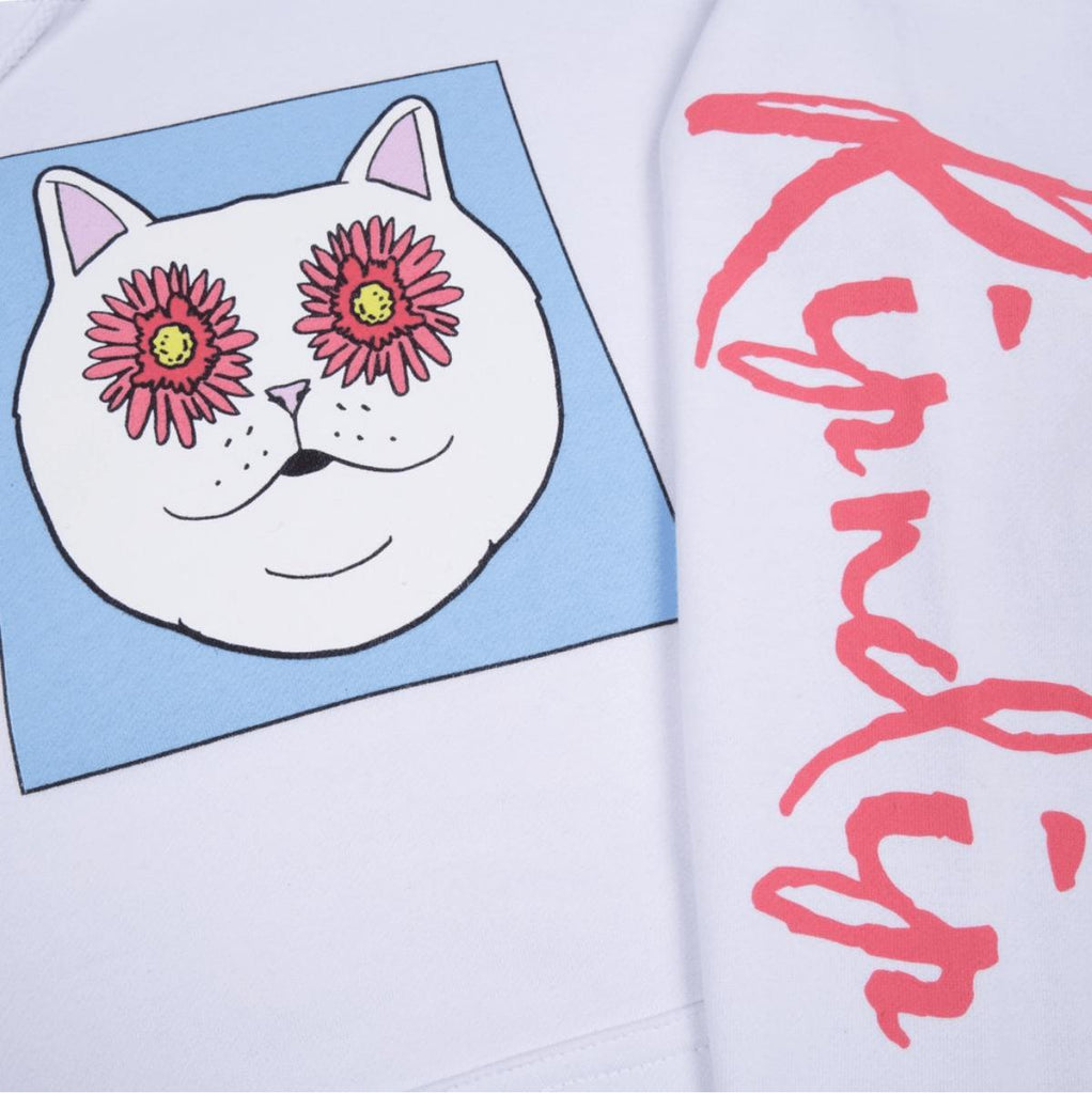Ripndip Flower Eyes Pullover Sweater White - 50-50 Skate Shop