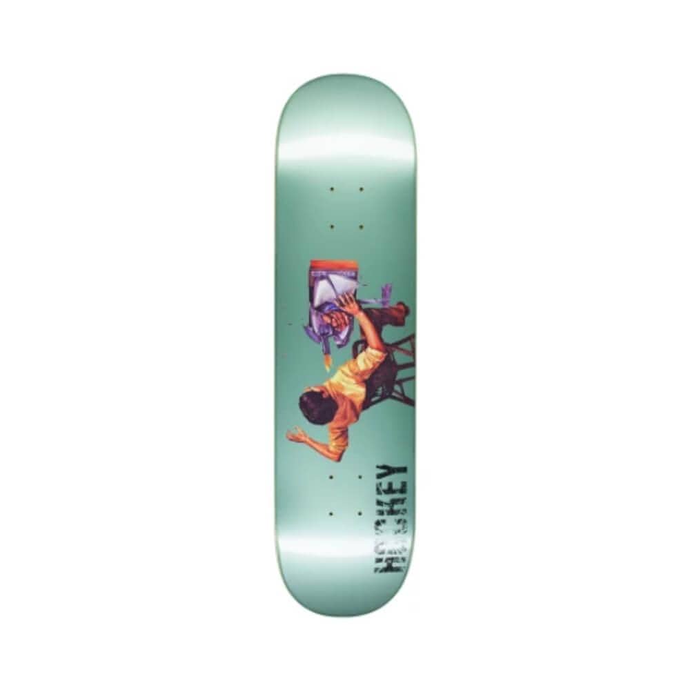 Hockey Skateboard Deck Ultraviolence 8.0" x 31.66" Donovan Piscopo Green 14" WB - 50-50 Skate Shop