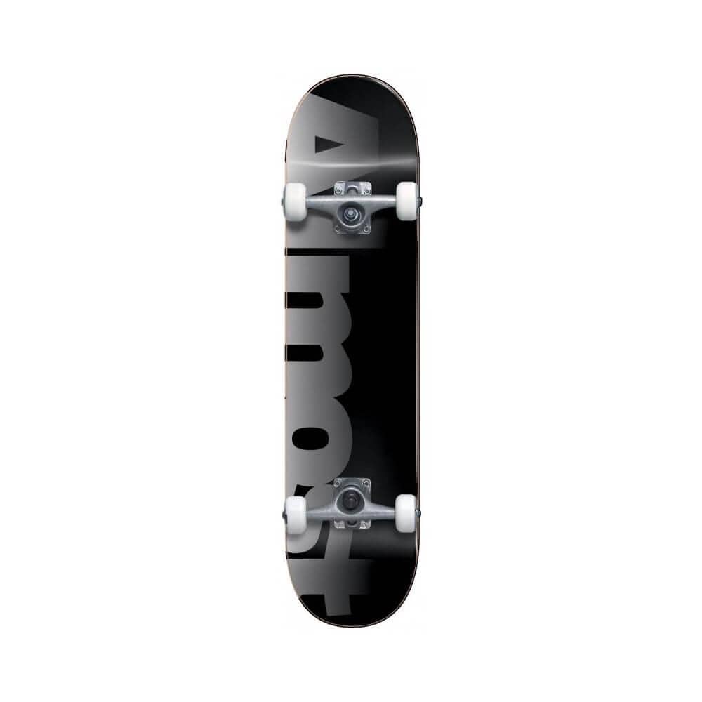 Almost Skateboard Complete Blend 8.0" x 31.5" Black 14" WB - 50-50 Skate Shop