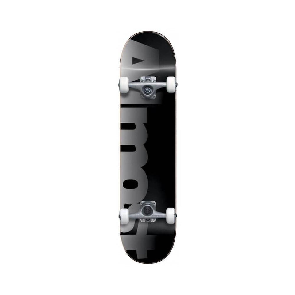 Almost Skateboard Complete Blend 8.0" x 31.5" Black 14" WB - 50-50 Skate Shop