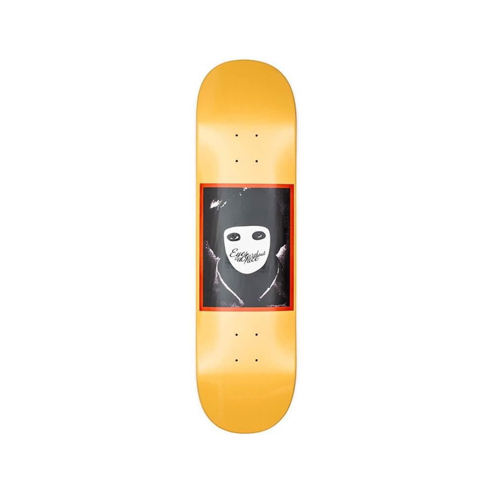 Hockey Skateboard Deck No Face 8.25" x 31.79" Yellow 14.1" WB - 50-50 Skate Shop