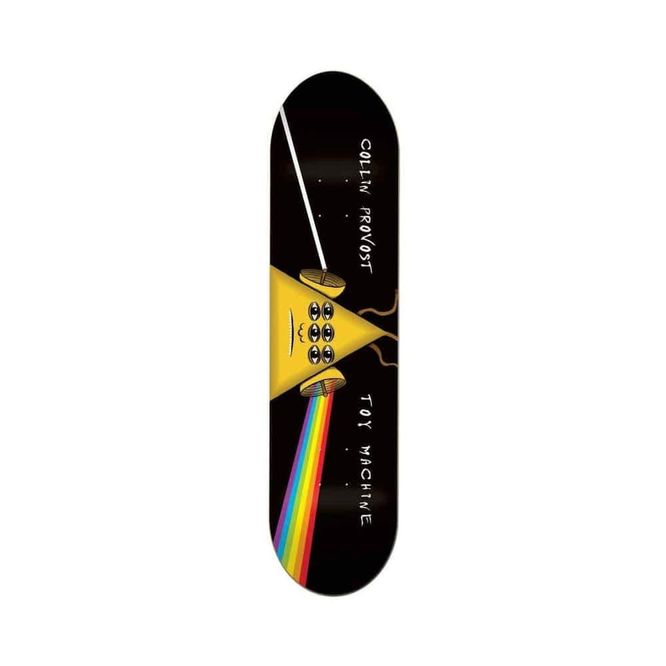 Toy Machine Skateboard Deck Provost Darkside 8.25" x 31.88" 14.25" WB - 50-50 Skate Shop