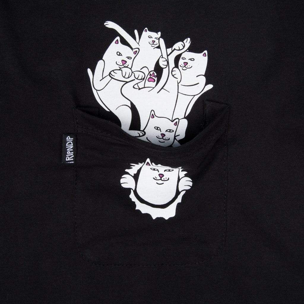 Ripndip Nermamaniac (Stuffed) Tee Black - 50-50 Skate Shop