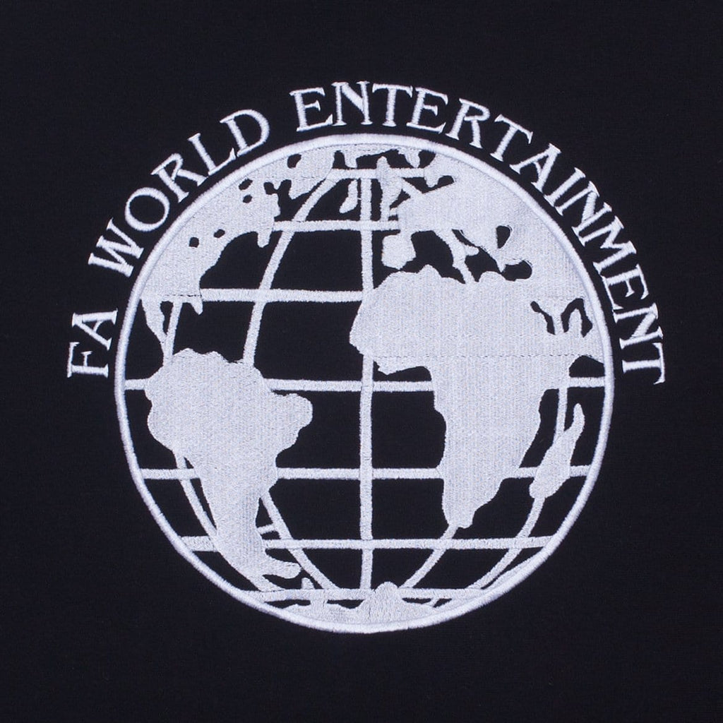Fucking Awesome World Entertainment Hoodie Black - 50-50 Skate Shop