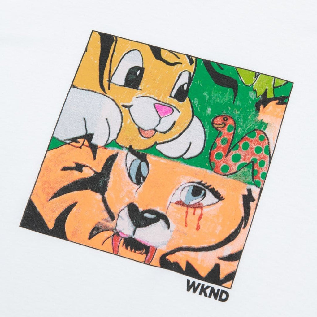 WKND Skate SD Tee White - 50-50 Skate Shop