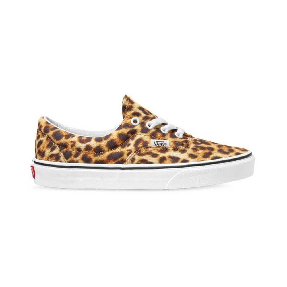 Vans Era (Leopard) Black True White - 50-50 Skate Shop