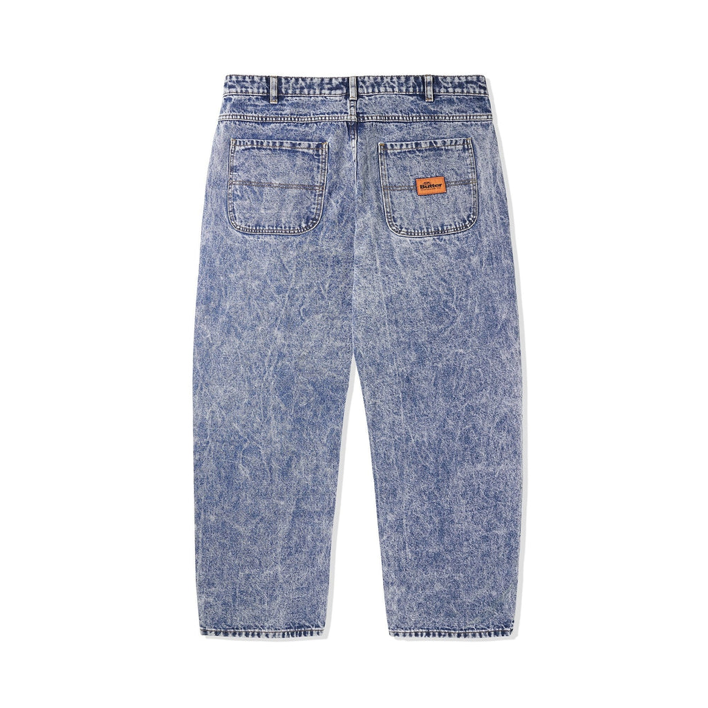 Butter Goods Santosuosso Denim Pants Acid Wash - 50-50 Skate Shop