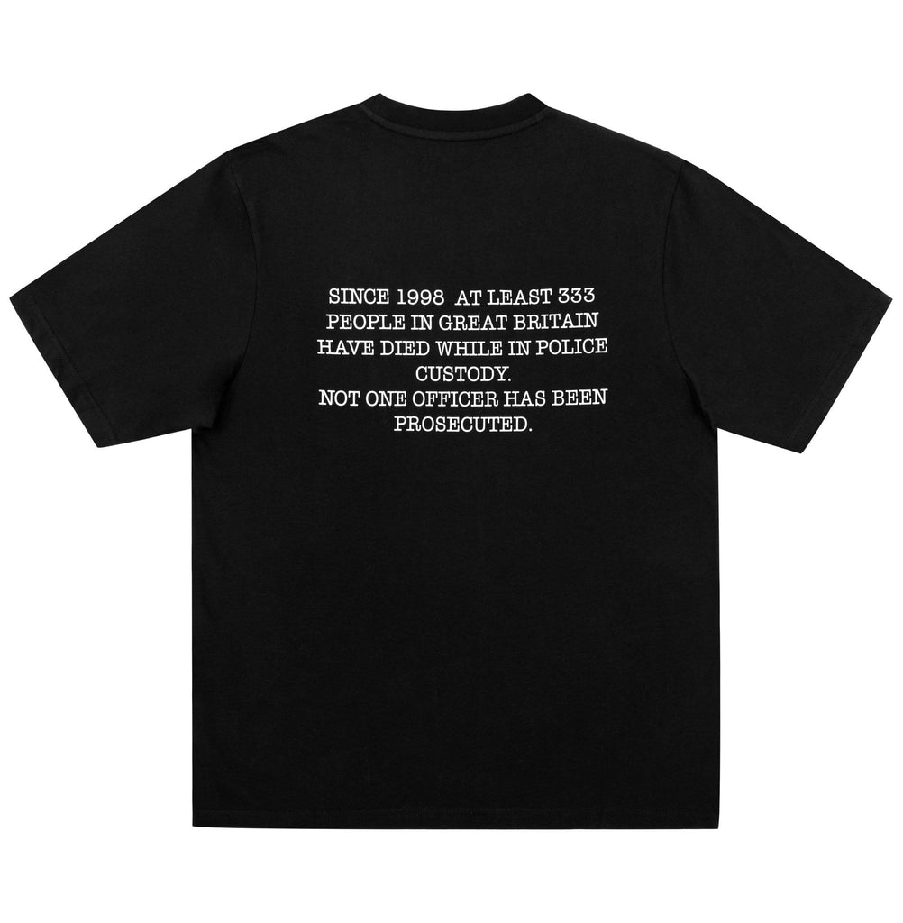 Yardsale Skate Protect & Serve Tee Black - 50-50 Skate Shop