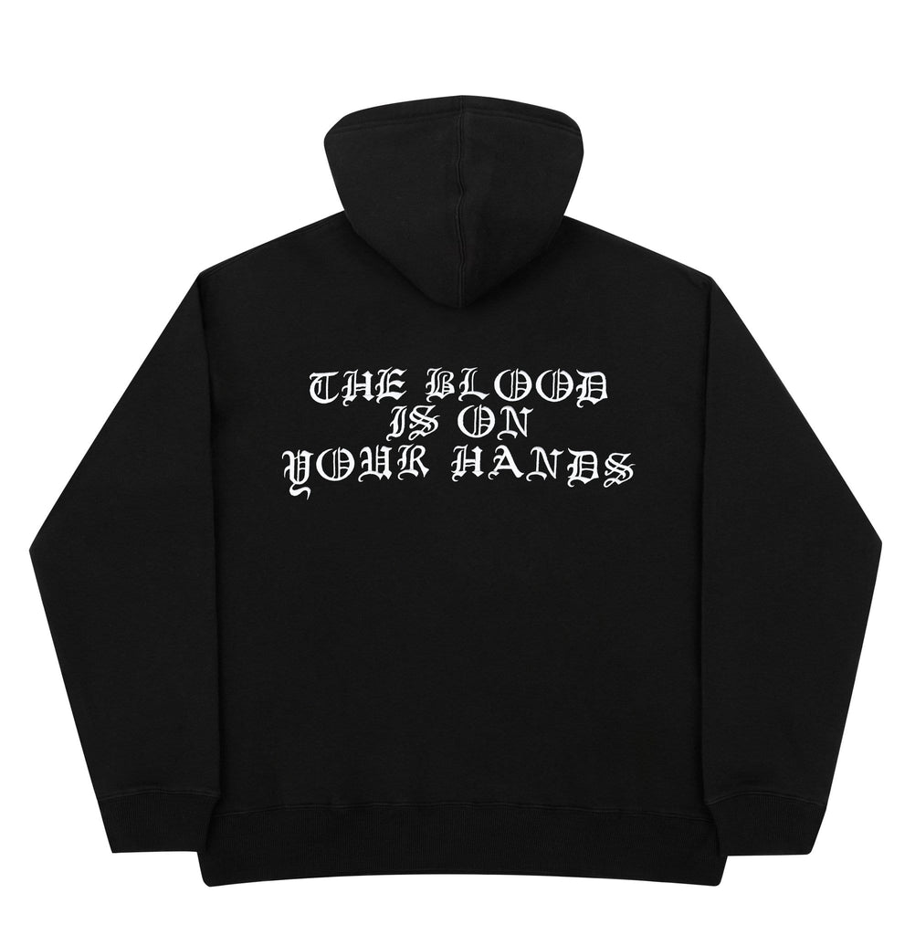 Yardsale Skate x Curtis Pearl Trust Pullover Fleece Hoodie Black - 50-50 Skate Shop
