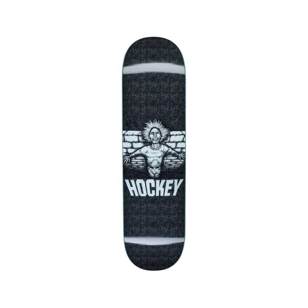 Hockey Skateboard Deck Crippling Nik Stain 8.5" x 31.91" Black 14.25" WB - 50-50 Skate Shop