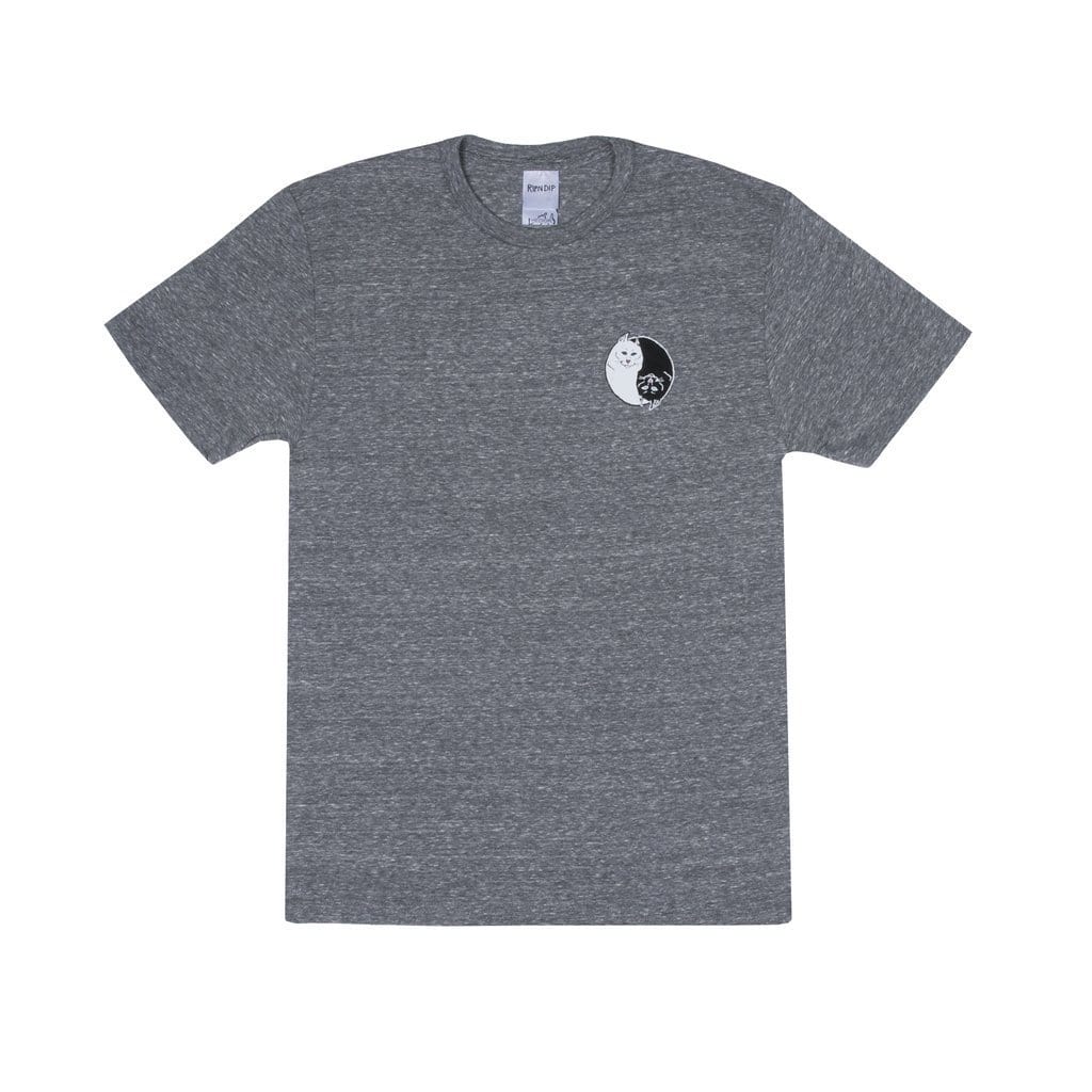 Ripndip Nermal Yang Tee Ash Grey - 50-50 Skate Shop
