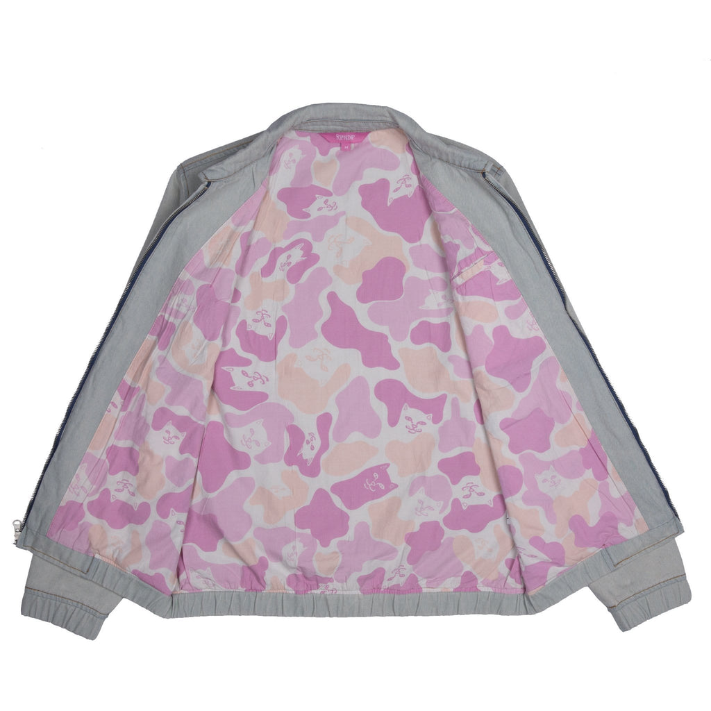 Ripndip Hugger Denim Jacket Light Blue - 50-50 Skate Shop