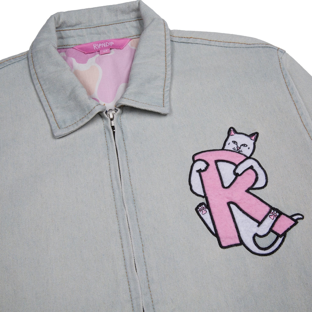 Ripndip Hugger Denim Jacket Light Blue - 50-50 Skate Shop