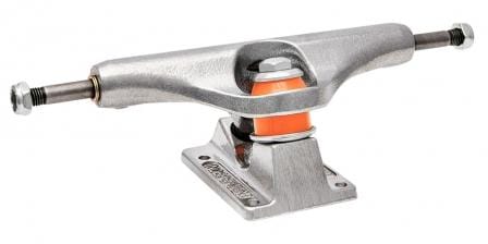 Independent Skateboard Trucks Mid Silver 129mm (7.6" Axle) - Set of 2 - 50-50 Skate Shop