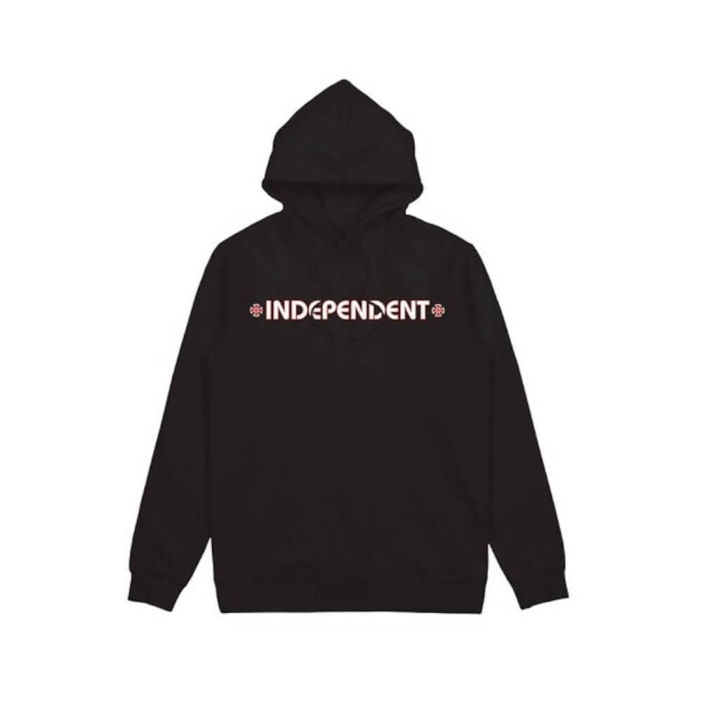 Independent Bar Cross Youth Pop Hoodie Black - 50-50 Skate Shop