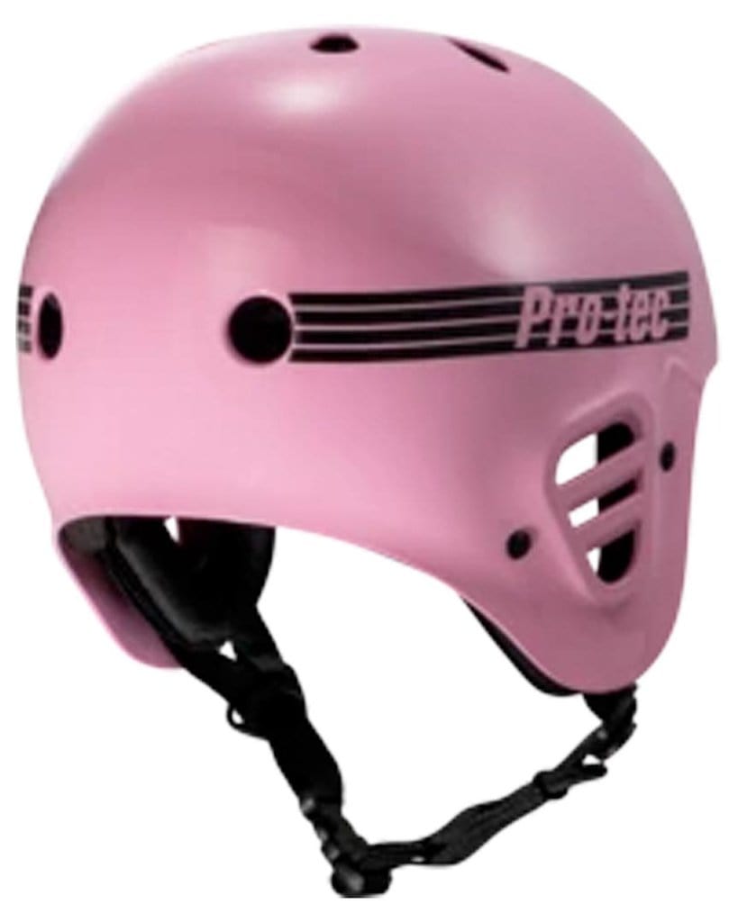 Pro-Tec Full Cut Certified Bike Skate Helmet Gloss Pink - 50-50 Skate Shop