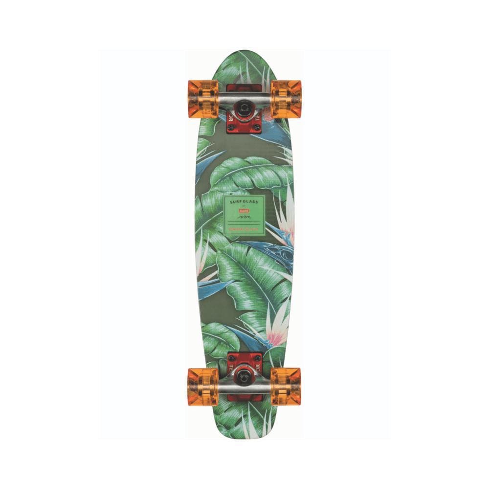 Globe Skateboard Cruiser Complete Surf Glass 24" x 6.125" Waikiki Black - 50-50 Skate Shop
