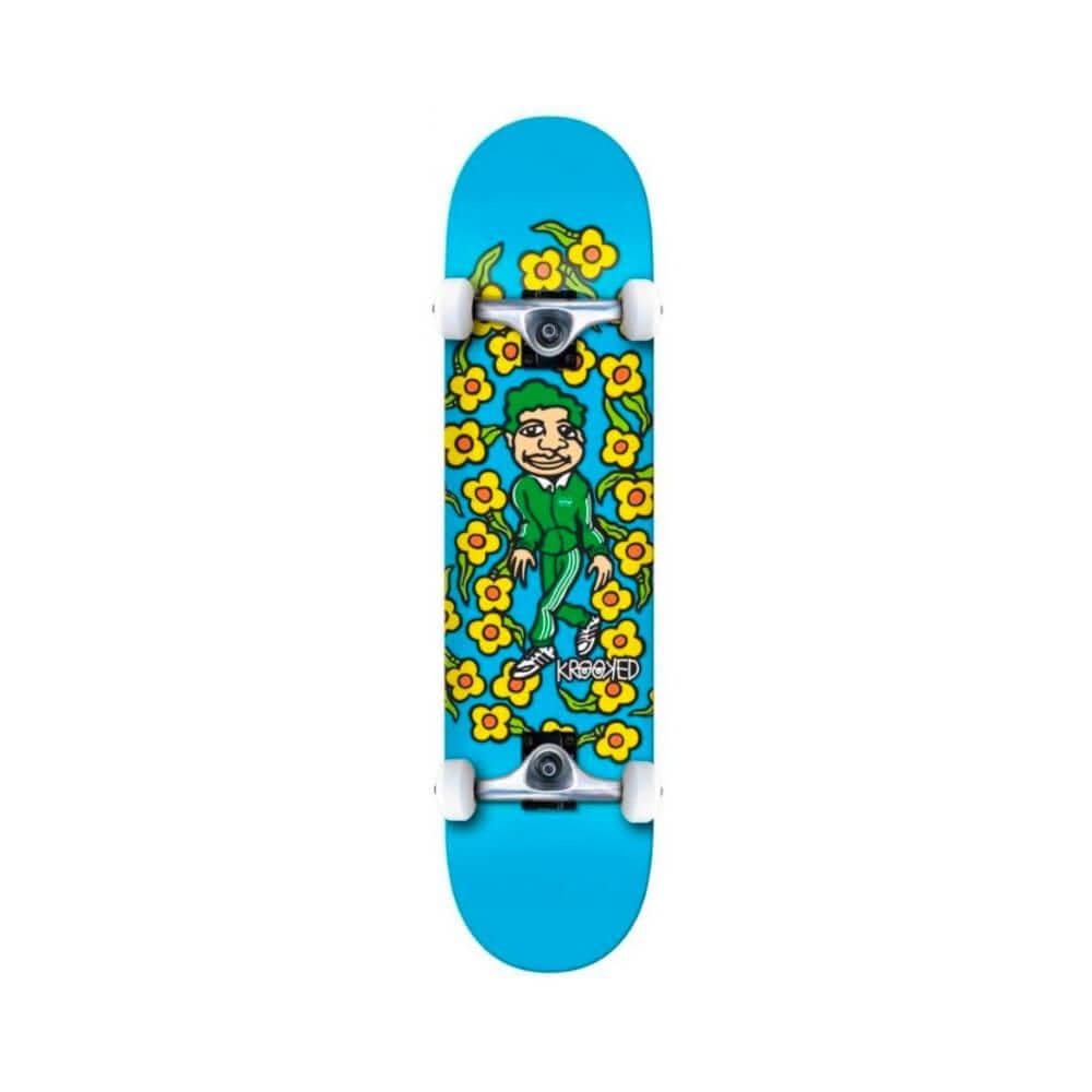 Krooked Skateboard Complete Sweatpants 8.0" x 31.75" Blue 14.25" WB - 50-50 Skate Shop