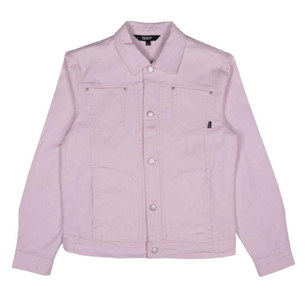 Ripndip Nercasso Flower Denim Jacket Pink - 50-50 Skate Shop
