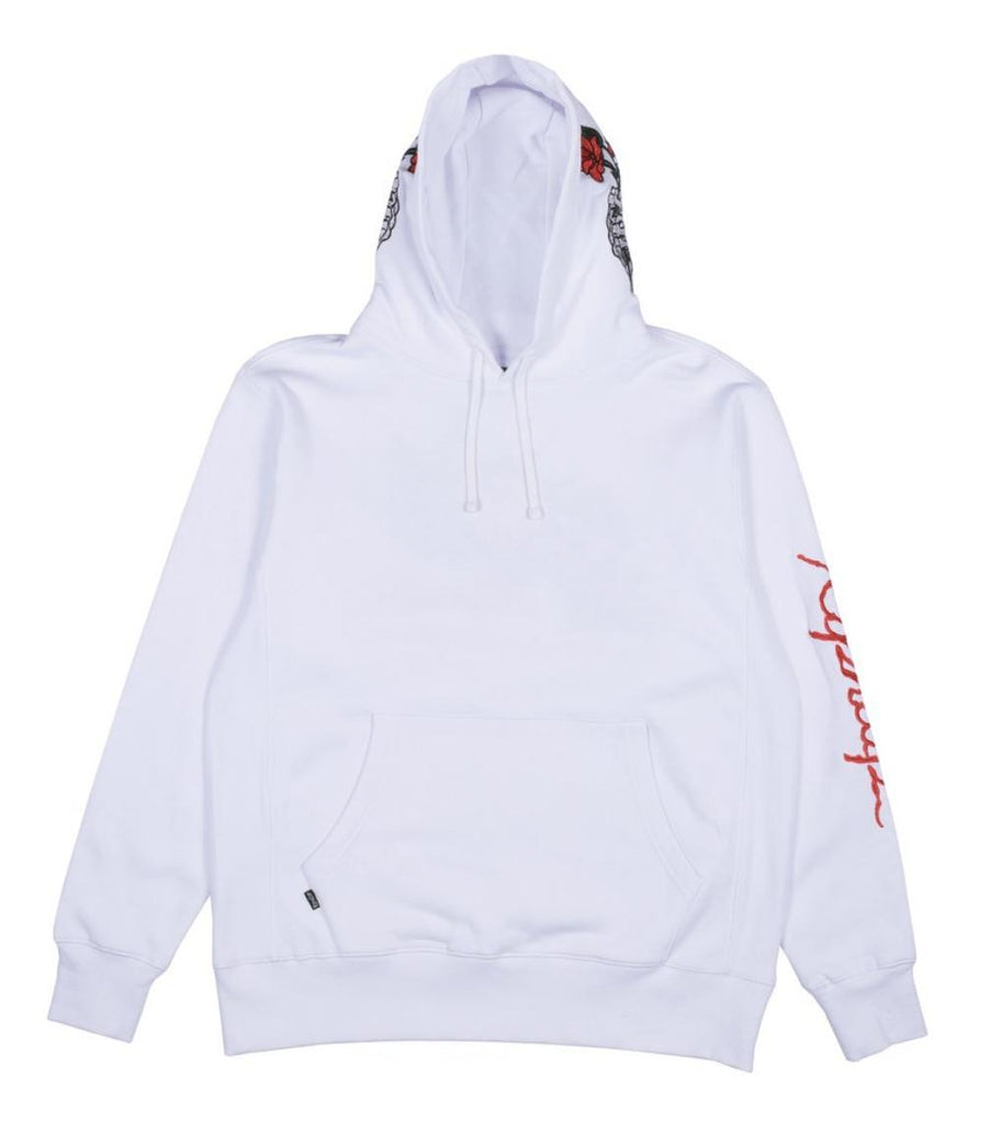 Ripndip Dead Rose Pullover Sweater White - 50-50 Skate Shop