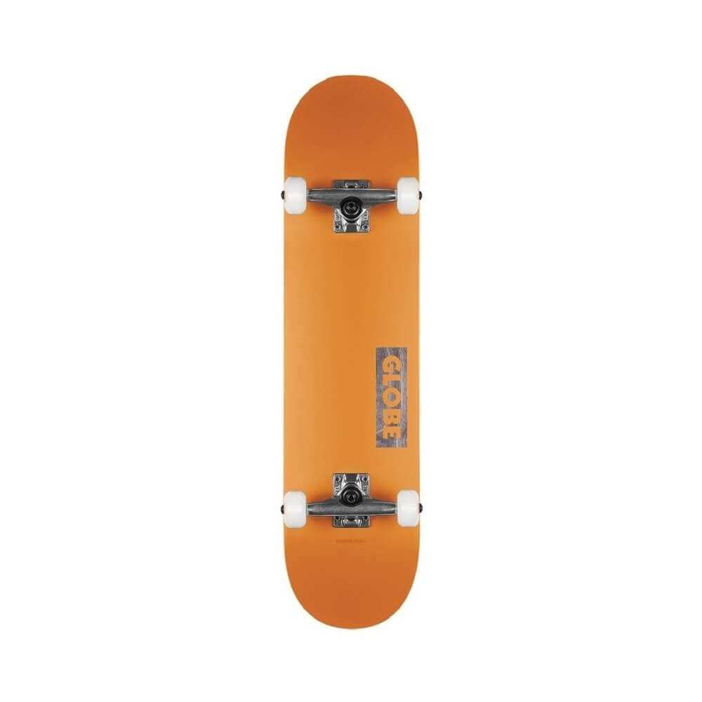 Globe Skateboard Complete Goodstock 8.125" x 31.875" 14.25" WB Neon Orange - 50-50 Skate Shop