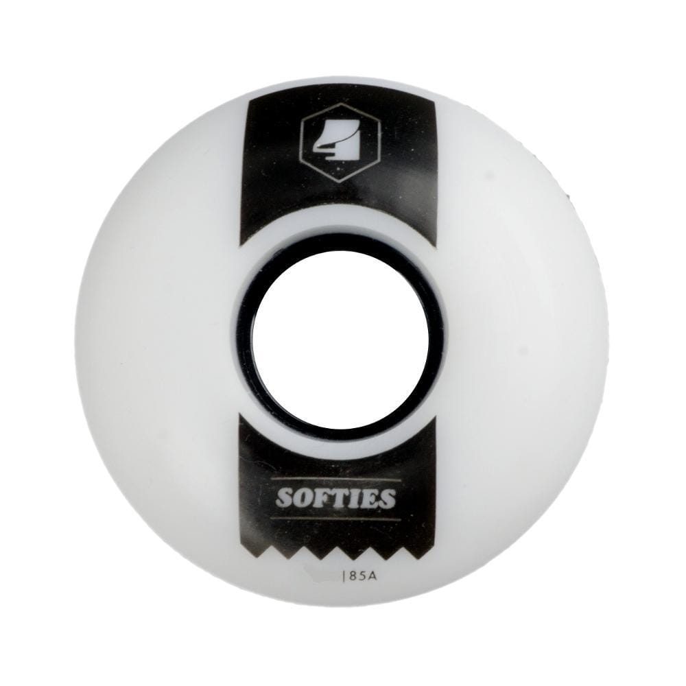 4 Wheels Softies 54MM 85A - Set of 4 - 50-50 Skate Shop