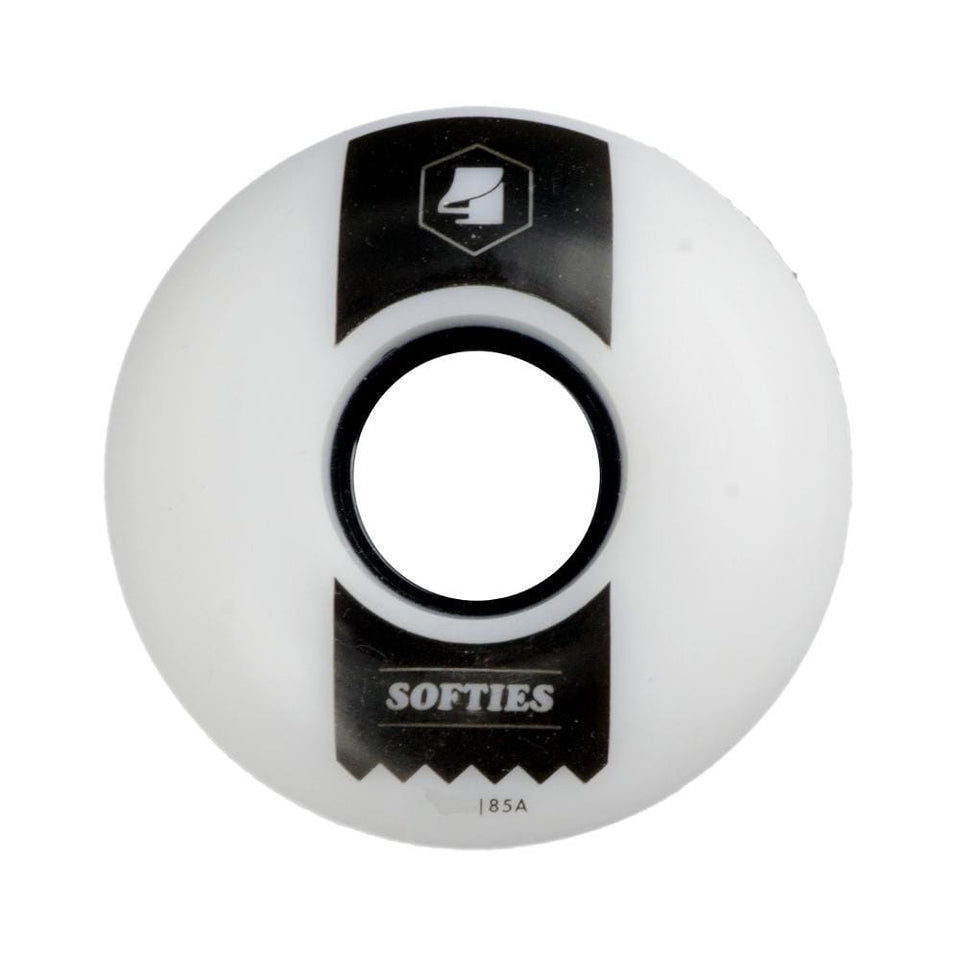 4 Wheels Softies 54MM 85A - Set of 4 - 50-50 Skate Shop