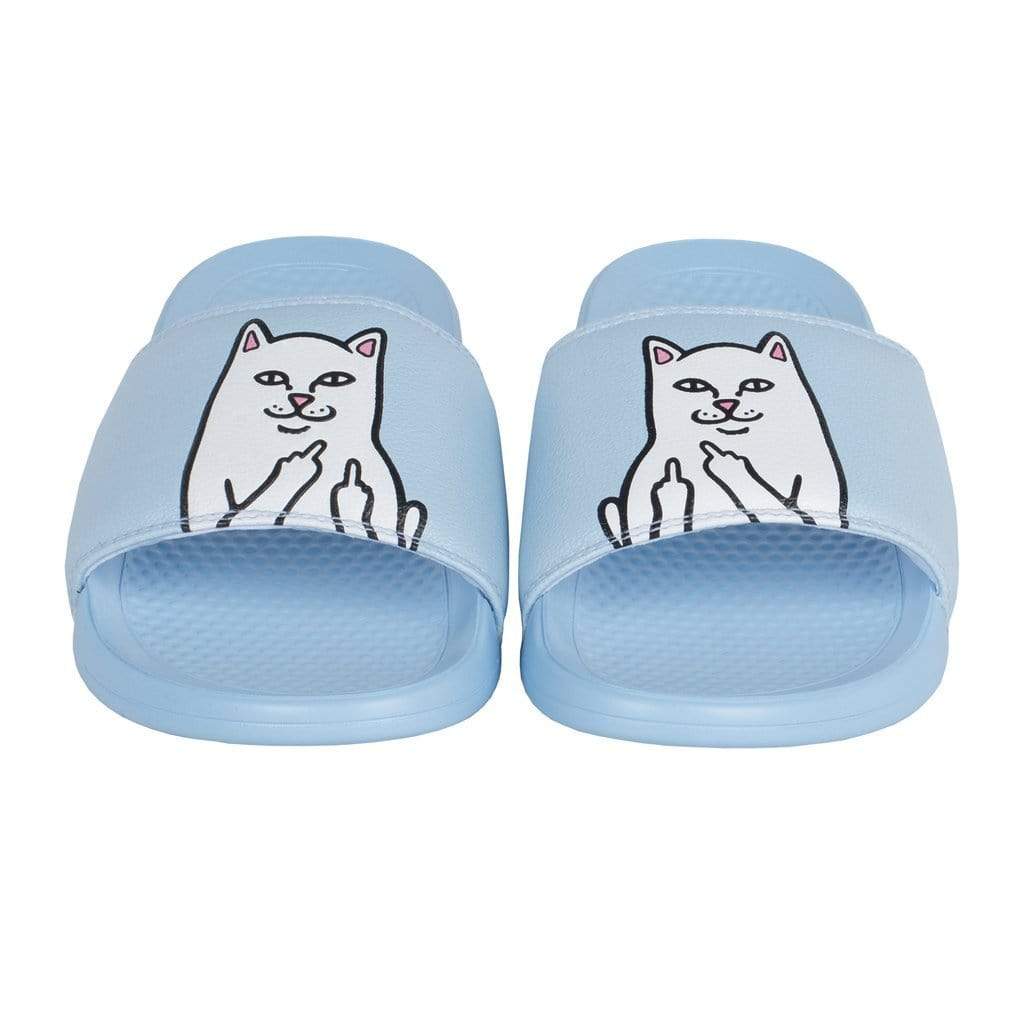 Ripndip Lord Nermal Slides Baby Blue - 50-50 Skate Shop