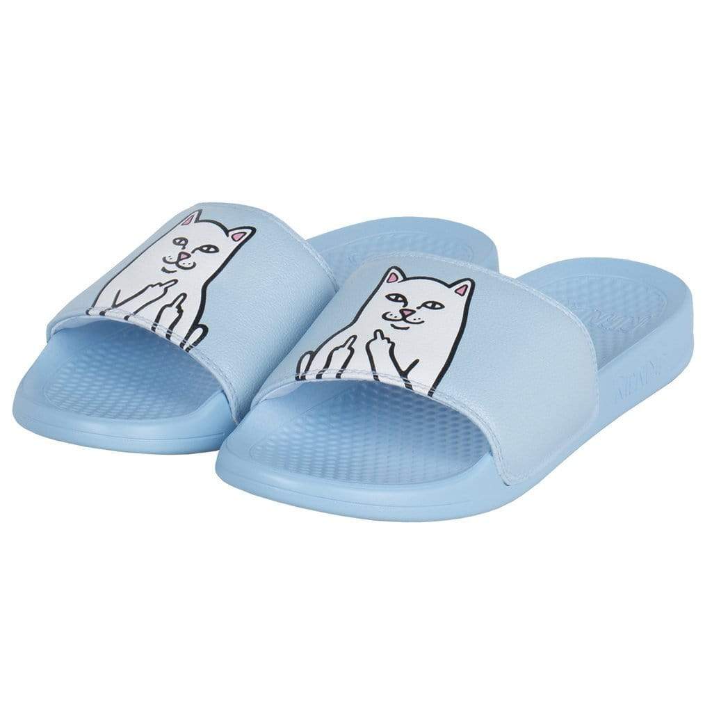Ripndip Lord Nermal Slides Baby Blue - 50-50 Skate Shop